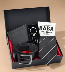 Özel Kutusunda Erkek Aksesuar Seti