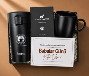 Kişiye Özel Termos Kupa Filtre Kahve Hediye Seti