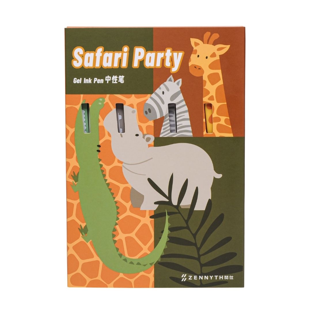 Zennyth Safari Jel Kalem (4’lü paket) — detay