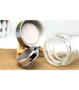 ED26  Çift Katmanlı Cam Termos 300 ML