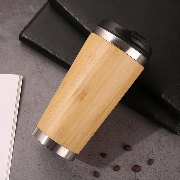 Bambu Termos Bardak 450 ml – Model 1 — detay