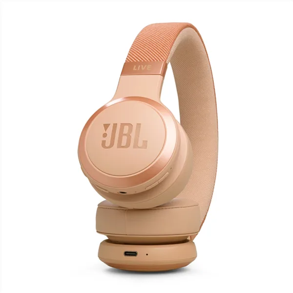 JBL Live 670 BT NC, Wireless Kulaklık , OE, Kum Beji