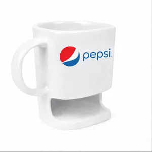 ED70 Beyaz Bisküvi Kupa