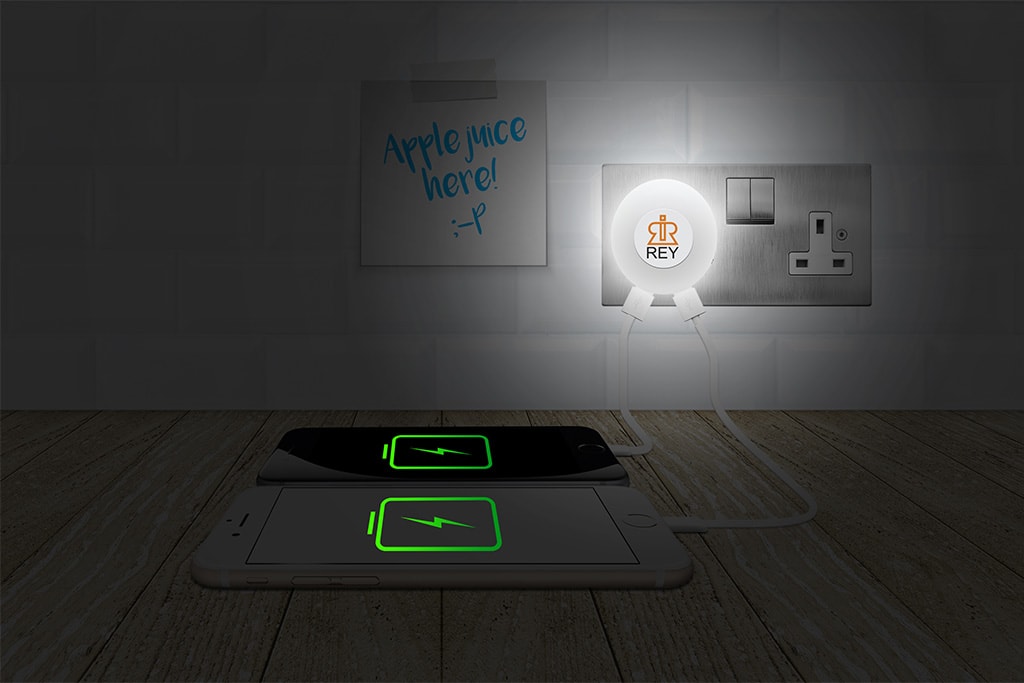 GLOW 2 Gece Lambalı USB Şarj Cihazı