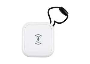 ED279  S-link IP-W12 10000mAh Micro+Type C Girişli Powerbank 2 Usb Port Beyaz Kablosuz Taşınabilir Pil Şarj Cihazı