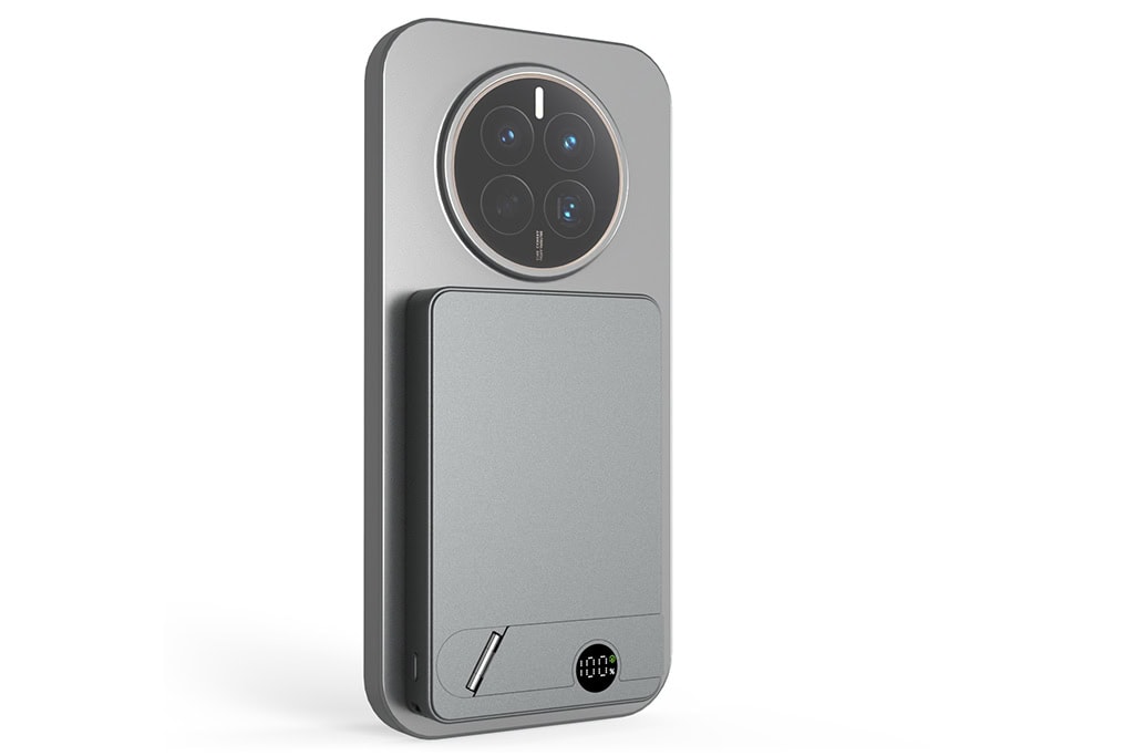 KAYRA 5000 mAh MagSafe Uyumlu 3’ü 1 Arada Kablosuz Powerbank — detay