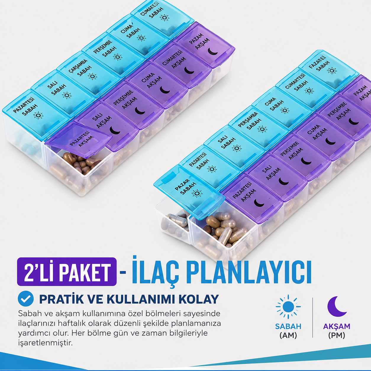 Günde İki Kez Alınan Hap Düzenleyici