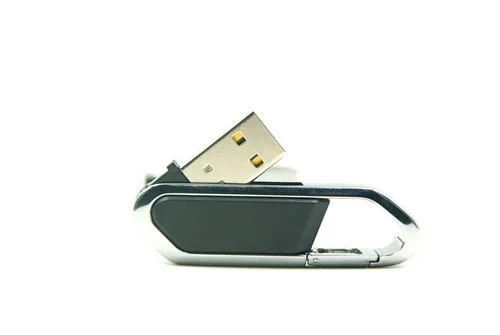 Siyah Bukle USB Flash Bellek ED026