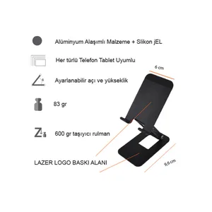 ED240 Metal Telefon Tutucu