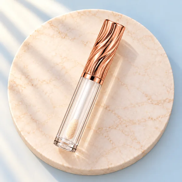 Dalga Formlu Lip Gloss Tüpü 4 ml (detay)