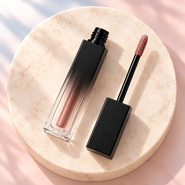 Uzun Kompakt Lip Gloss Tüpü 8 ml