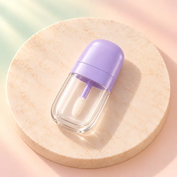 Çift Renkli Kompakt Lip Gloss Tüpü 4 ml (detay)
