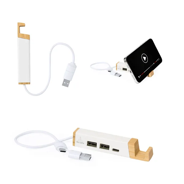 Bambu USB Çoklayıcı